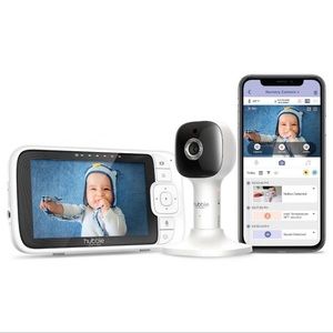 🫧Hubble Connected Nursery Pal Cloud 5" Smart HD Baby Monitor with Night Light🫧